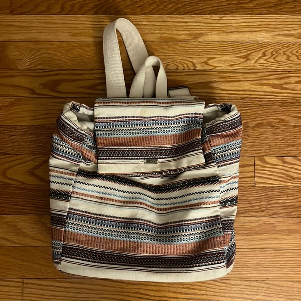 Roxy fabric mini beach backpack